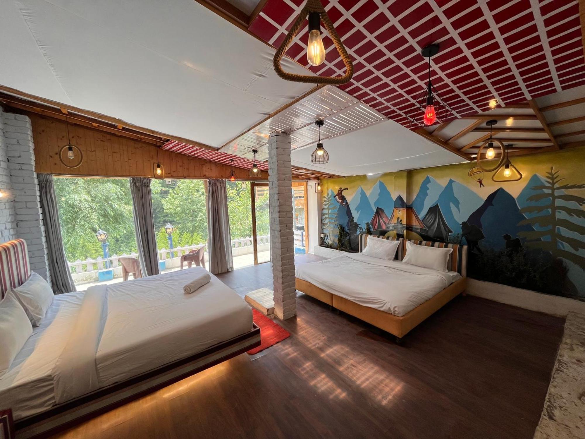 Hotel English Rose, #Personal Parking, #Petfriendly, #Garden, #Bonfire Under The Stars Manali  Bagian luar foto