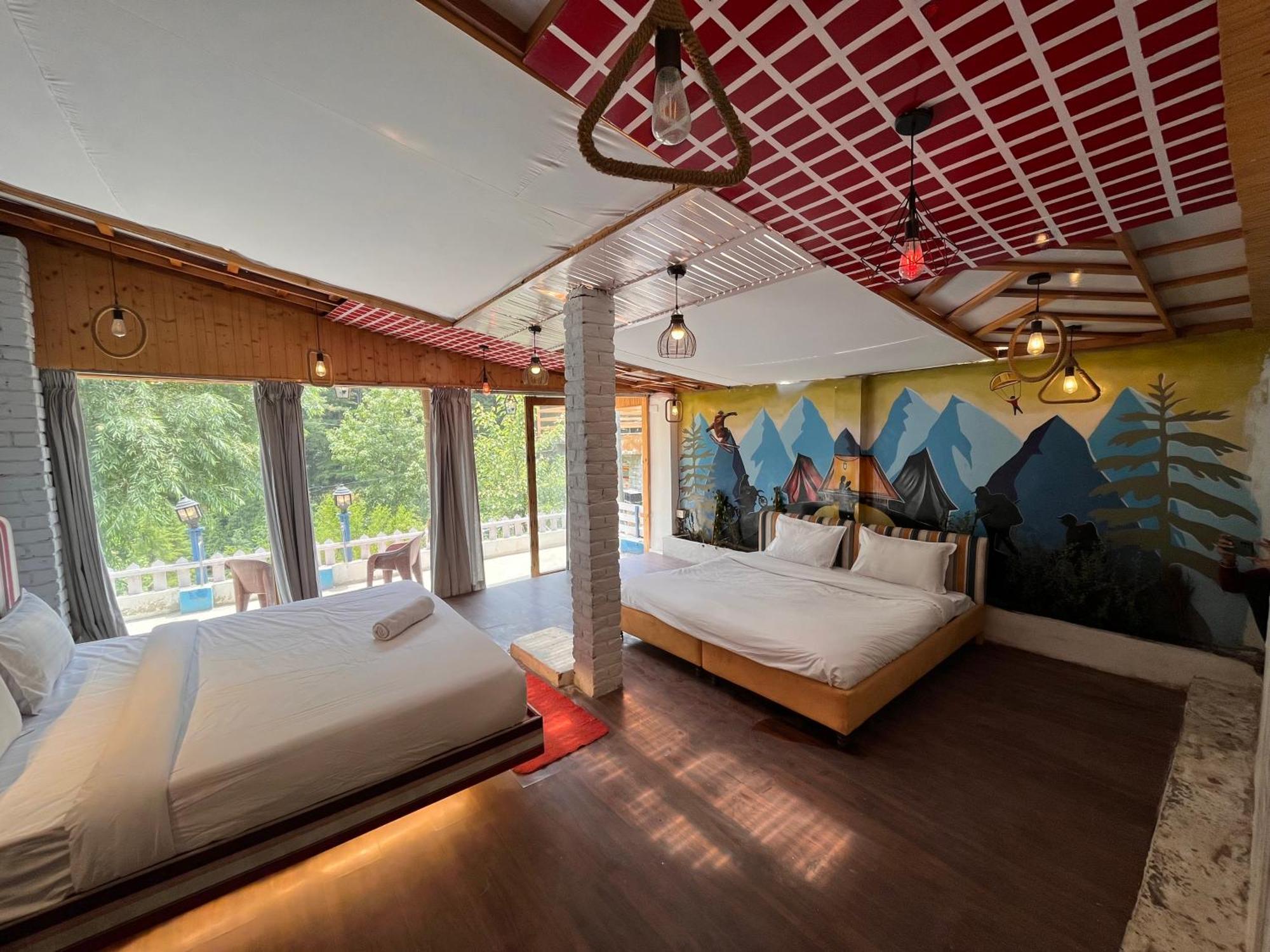 Hotel English Rose, #Personal Parking, #Petfriendly, #Garden, #Bonfire Under The Stars Manali  Bagian luar foto